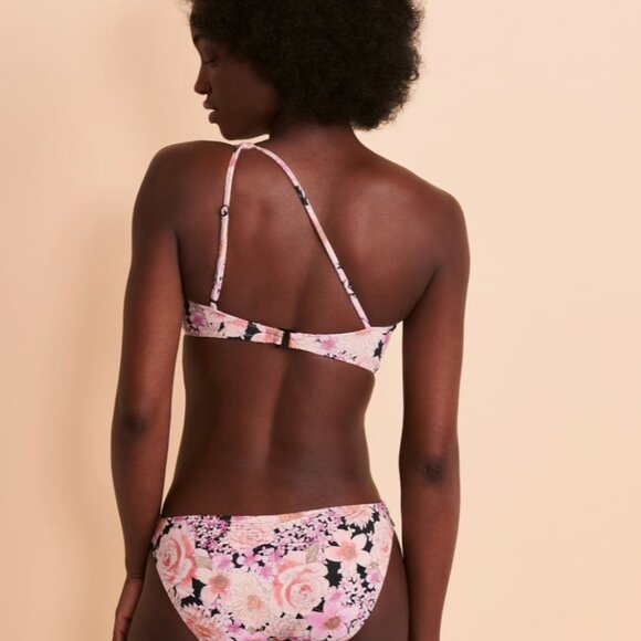 NWT SANCTUARY SWIM PETAL PUSHER One Shoulder Bikini - Picture 2 of 8